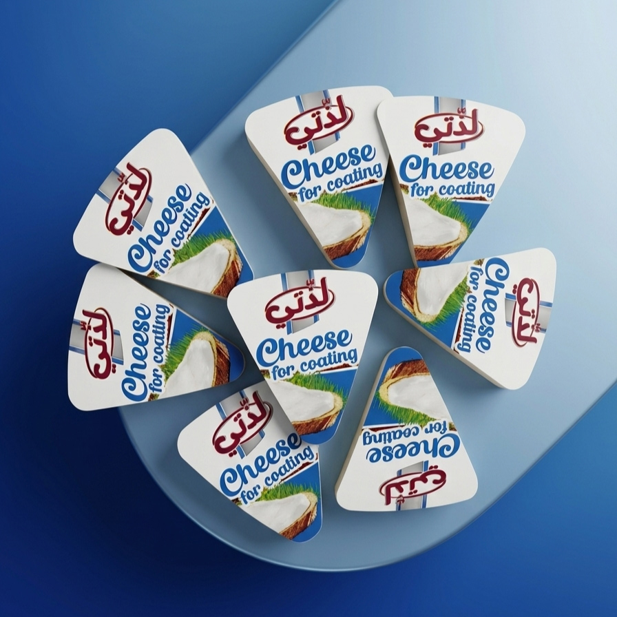 Étiquettes triangulaires pour fromage